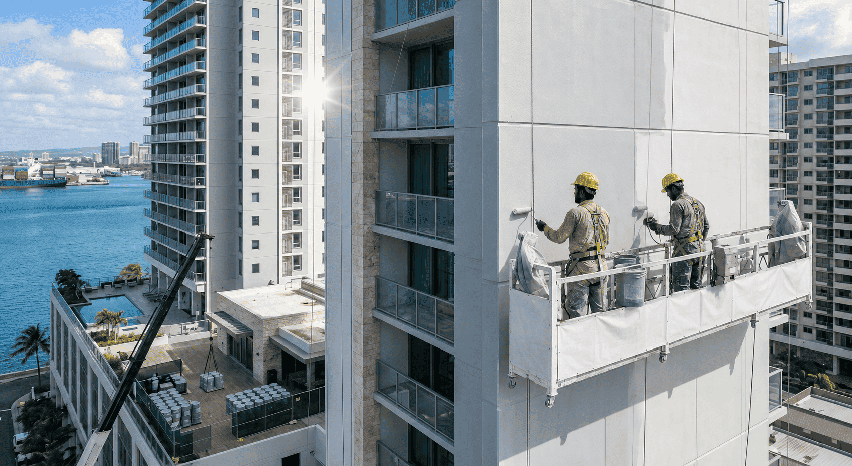 Building Facade Painting
