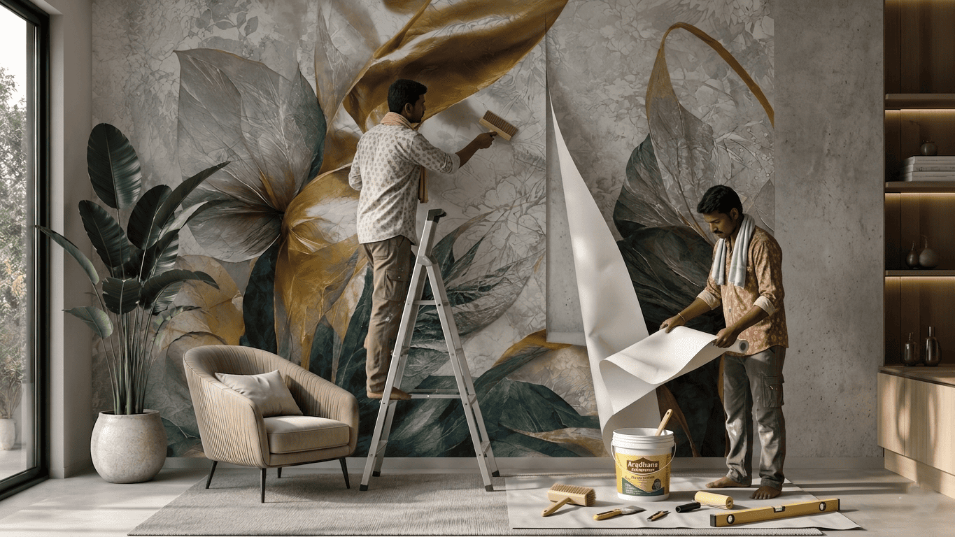 Premium Wallpaper Installation