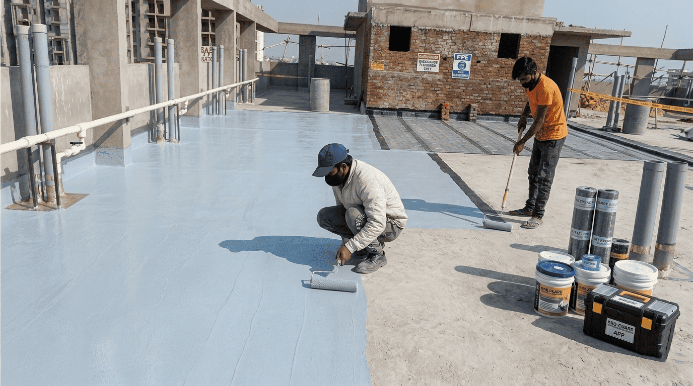 Terrace Waterproofing Treatment